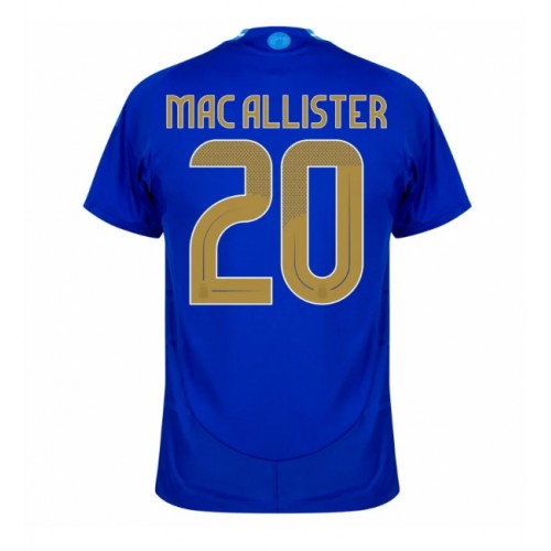 Argentina Alexis Mac Allister #20 Gostujuci Dres Copa America 2024 Kratak Rukav